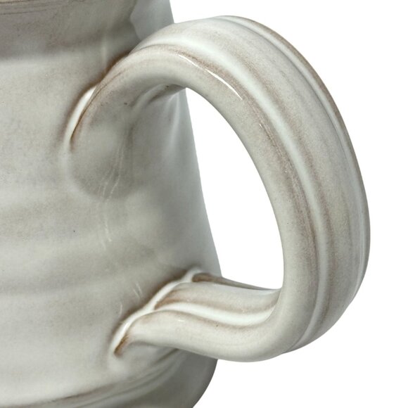 Deneen The Red Horse Inn Mug Landrum South Carolina 16 Oz Beige Handmade 2017 - Picture 3 of 8